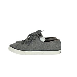 Sperry Pier View Wool Blend Sneaker Grey Thick Lace Up Casual Women's Size 9M